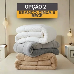 [COMPRE 1, LEVE 3] Edredom Premium Algodão Turco - Conforto de Hotel 5 Estrelas