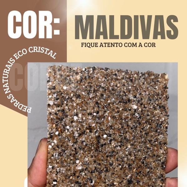 Pedras Naturais cor Maldivas 4kg