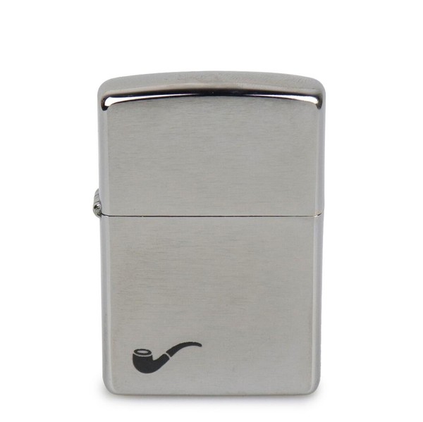 Isqueiro Zippo Brushed Chrome (Para Cachimbo)