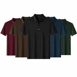 [LEVE 5 PAGUE 3] Camisa Masculina Zorvian em Seda Gelo Premium (Luxo em Cada Detalhe)