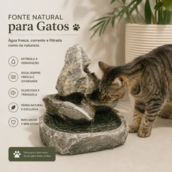Fonte Natural para Gatos