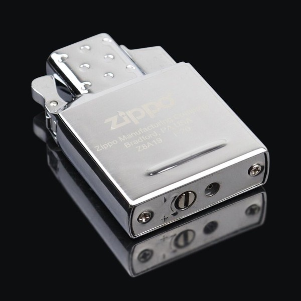 Isqueiro Maçarico Insert Zippo - Cromado (1 Chama)