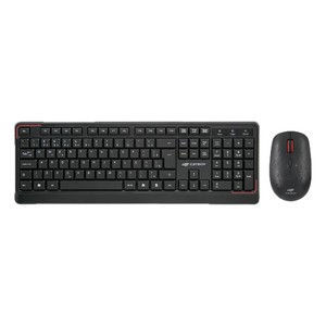 Kit Teclado Com Mouse Sem Fio K-W70BK Preto C3Tech