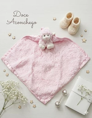 NANINHA ZIP BLANKET CETIM LILI ROSA