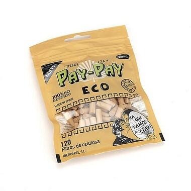 Filtro para Cigarro Pay-Pay Eco Slim 6mm (Pacote com 120)
