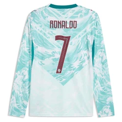 Camisa Seleção Portugal Away 2026/27 Ronaldo 7 - Manga longa