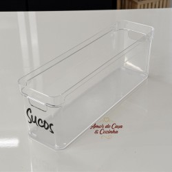 ORGANIZADOR CLEAR 37x10x13 PERSONALIZE