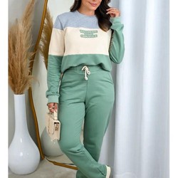 Conjunto Moletom Peluciado Style Verde