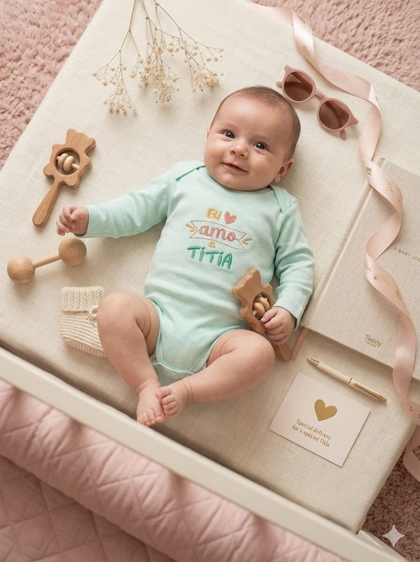 BODY YUKS EU AMO A TITIA 20681 VERDE