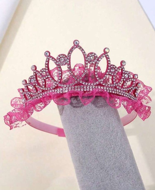 Tiara Coroa Tecido - Princesa