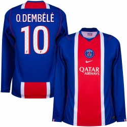 Camisa PSG Home 2026/27 O.Dembélé 10 - Manga longa