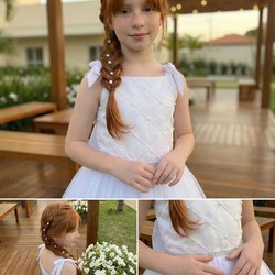 Vestido Elegância - Branco  