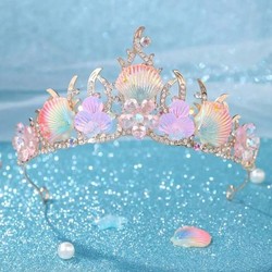 Tiara Coroa Luxo - Fundo do Mar