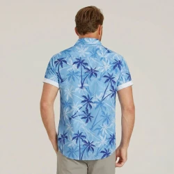 Camisa Vinser Costa Azul Claro