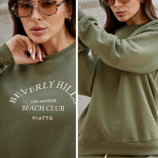 Blusa Moletom Feminino Beverly Hills Vynara