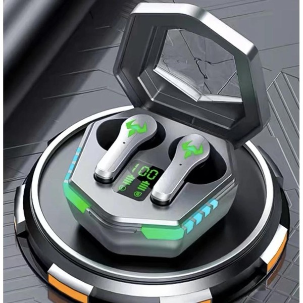 Fone De Ouvido Sem Fio Bluetooth  N35 5.0 Tws Com Cancelamento De Ruído Super Bass/Música/Jogos