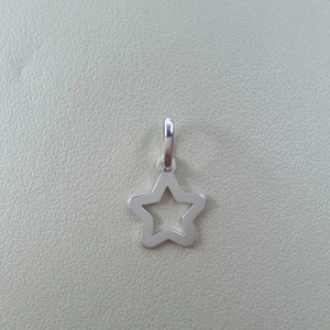 Pingente Infantil Laser Estrela Vazada