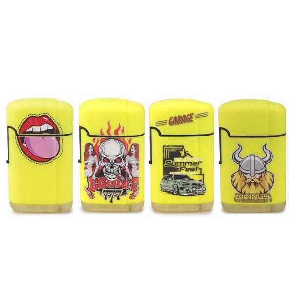 Isqueiro Maçarico Firestar - Amarelo (Sortido)