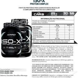 ISO X - PROTEIN COMPLEX - POTE - 2KG - X PRO NUTRITION
