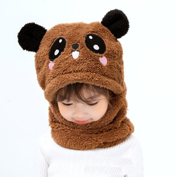 Gorro com Cachecol Infantil