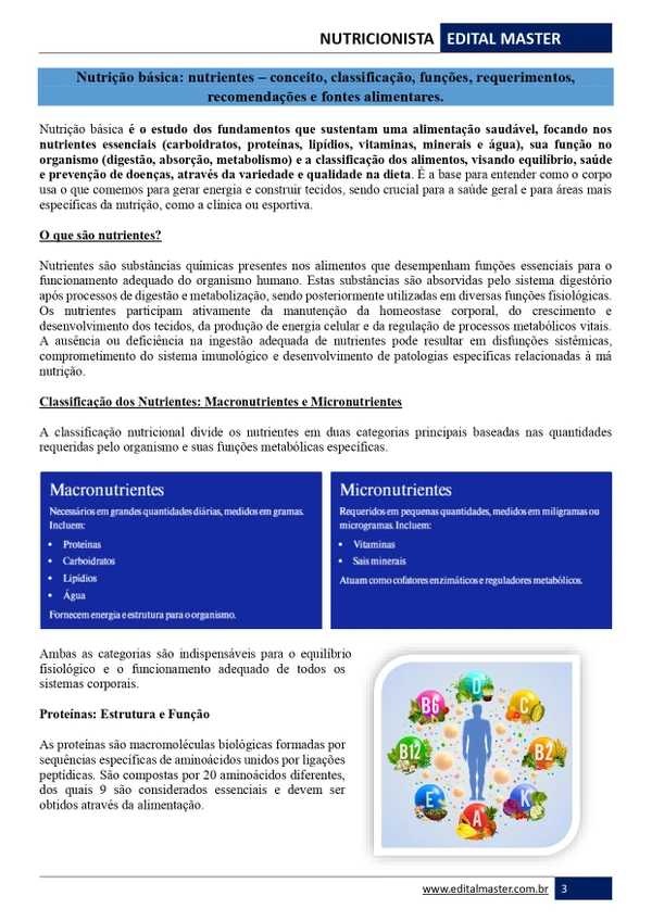 Nutricionista - Embu das Artes SP