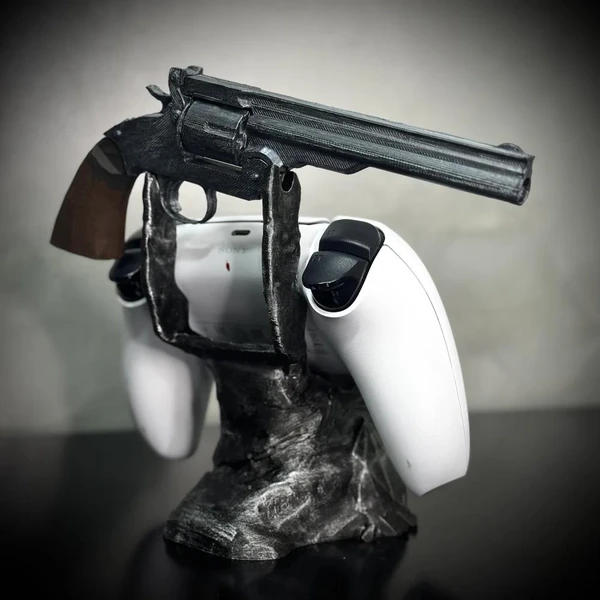Suporte Premium Para Controle Ps5/ Ps4 e Xbox Red Dead Redemption 2 de luxo pintado a mão +CHAVEIRO DE BRINDE Pronta Entrega