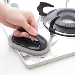 Emeril mágico esponja escova limpar borracha limpador de cozinha banho ferrugem forte descontaminação ferramentas limpeza com alça ferramentas domésticas