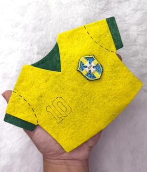 Camisa do Brasil - Feltro - 4 UNID