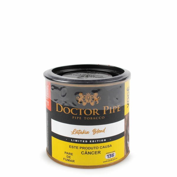 Fumo para Cachimbo Doctor Pipe Latakia Blend - Lt (50g)