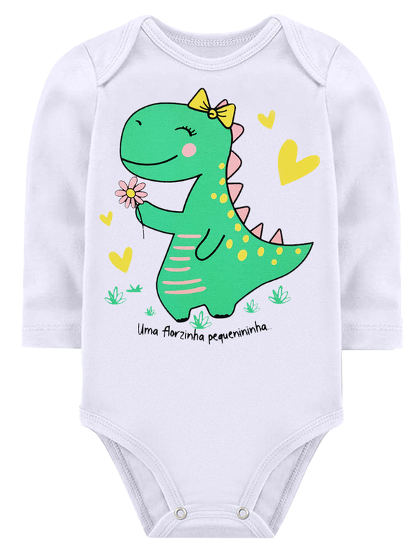 KIT BODY BEBÊ 5 PEÇAS RIBANA DINOSSAURO