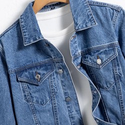 Jaqueta Jeans Masculina Marenzzo Urban Regular