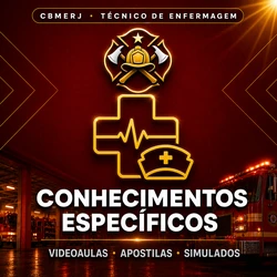 Curso Técnico em enfermagem/PSS Bombeiros RJ | Videoaulas + Apostilas + Simulados