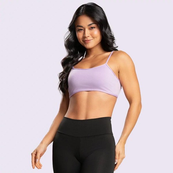 Kit 3 Top Cropped de Academia com Decote nas Costas - Alças Finas e Tecido Leve