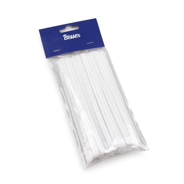 Limpador de Cachimbo Besser 15cm - Branco