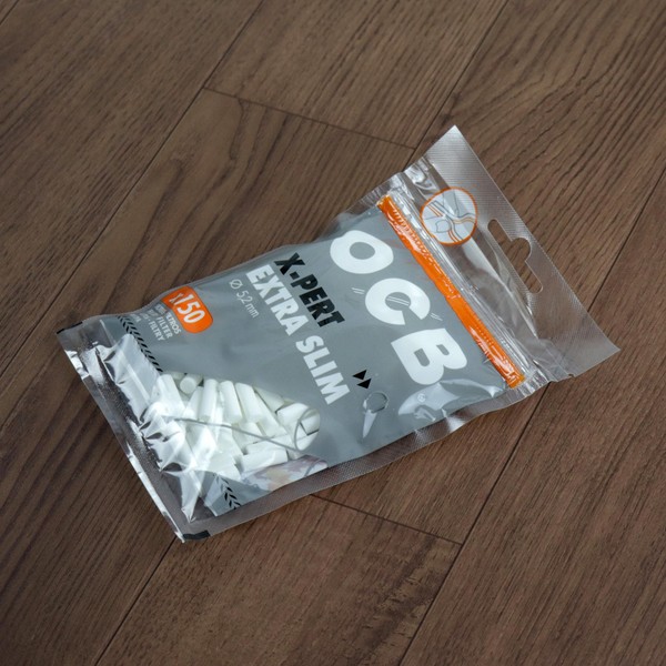 Filtro para Cigarro OCB Extra Slim 5,2mm (Pacote com 150)