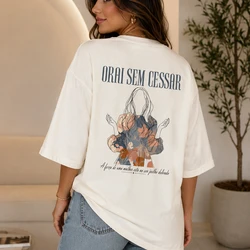 Oversized Alive Hope Unisexx - Orai sem cessar