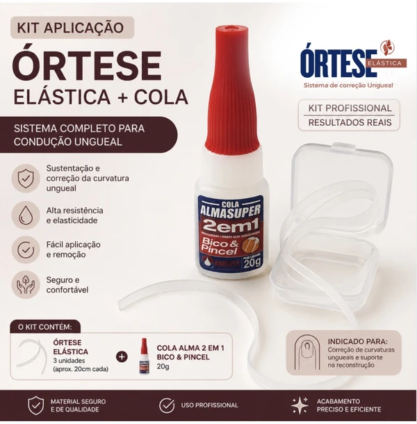 Kit Órtese Elástica + Cola | Veludrat 