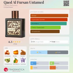 Perfume masculino Qaed Al Fursan Untamed