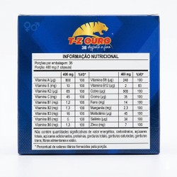 Kit T-Zouro 38 Energia E Vigor Masculino Ganhe de Brinde um Magnésio 5x