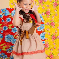 Vestido Junino - Maria Bonita Cangaceira 