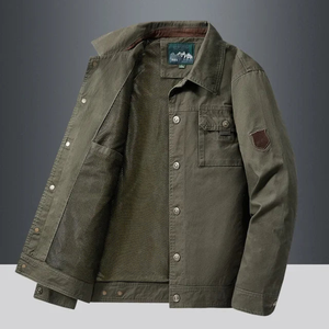 Jaqueta Casual Masculina em Algodão Matezzo