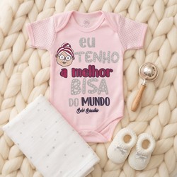BODY BISA ROSA BEBE BRINCALHÃO