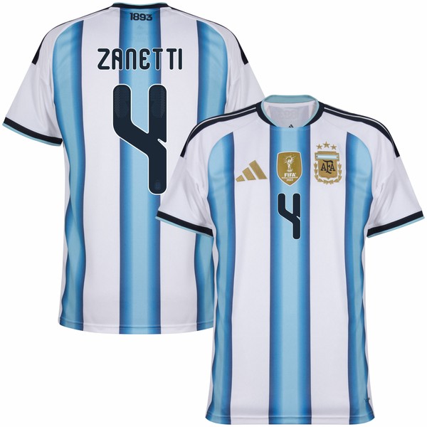 Camisa Seleção Argentina Home 2026/27 Zanetti 4