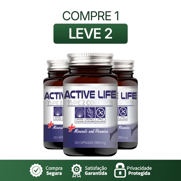 Active Life - Compre 1 Leve 2 + Frete Grátis