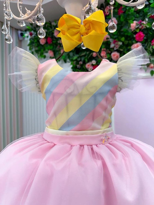 Vestido Temático - Candy Color  