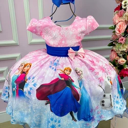 Vestido Temático - Elsa e frozen  