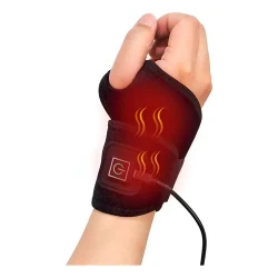 Munhequeira Térmica USB Ajustável com 3 Níveis de Aquecimento