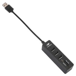 Hub USB C3Tech 2.0 5 Portas - HU-L200BK