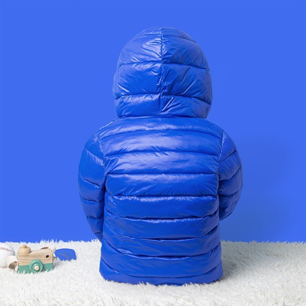 Jaqueta Infantil Puffer com Capuz Unissex
