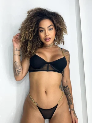 Conjunto Ibiza em tule com aro